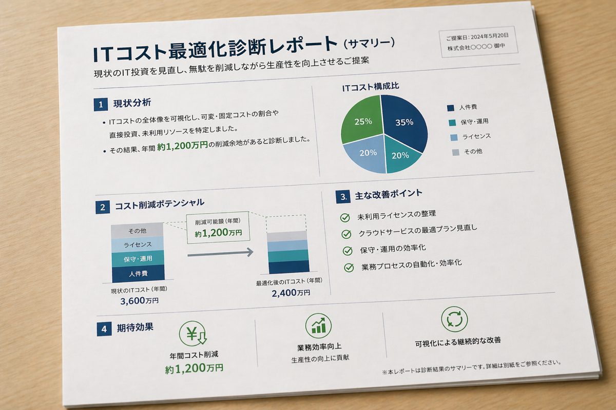 ITコスト最適化診断